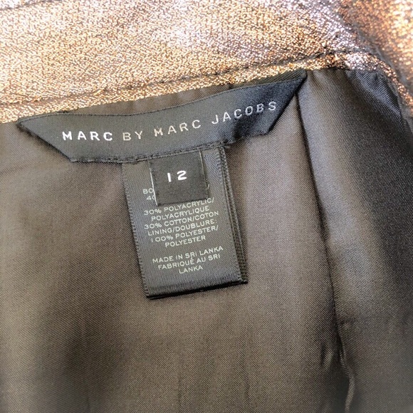 NWT Marc Jacobs - Bronze A-Line Skirt - Picture 6 of 8